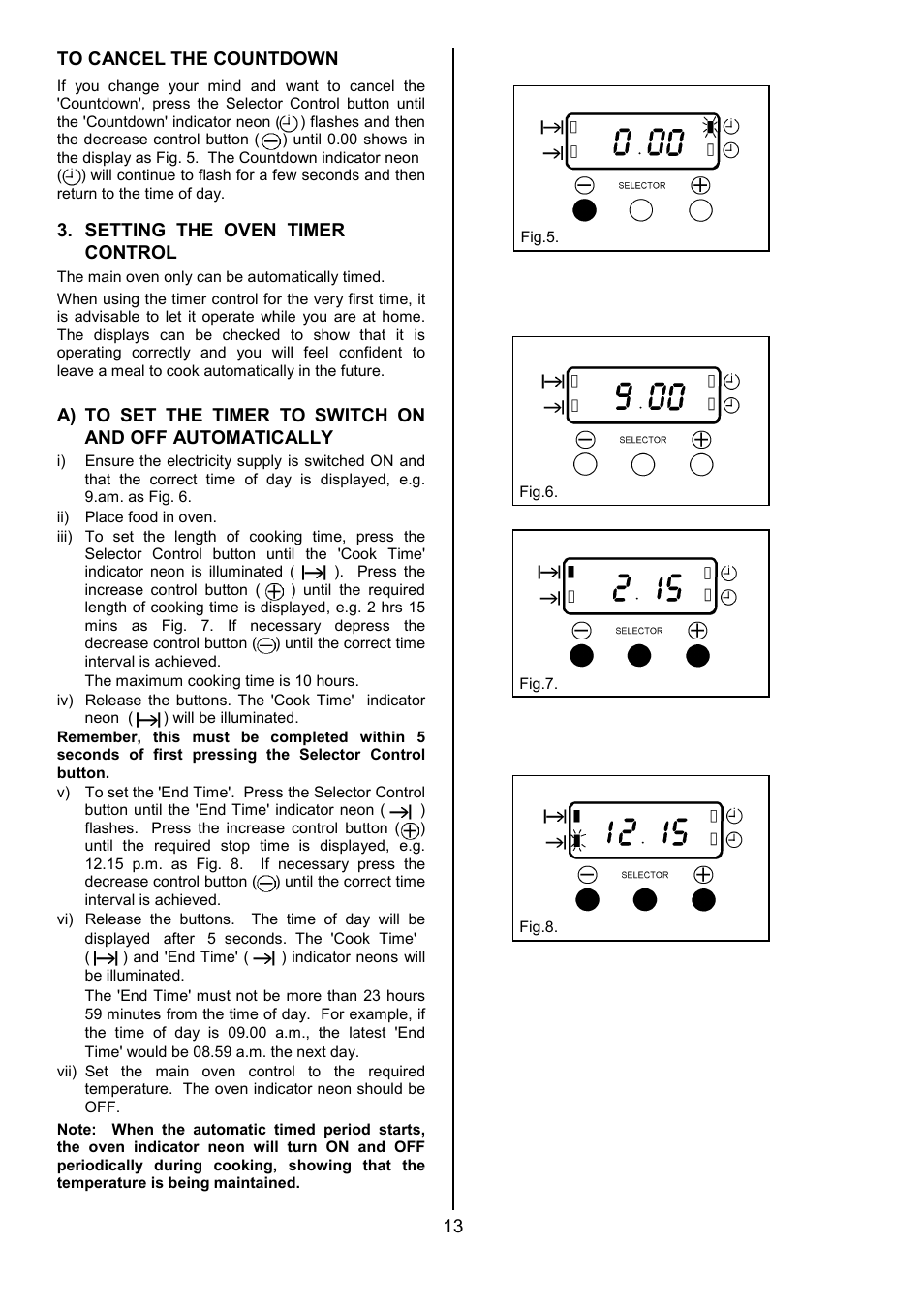 Tricity Bendix SIE557 User Manual | Page 13 / 36