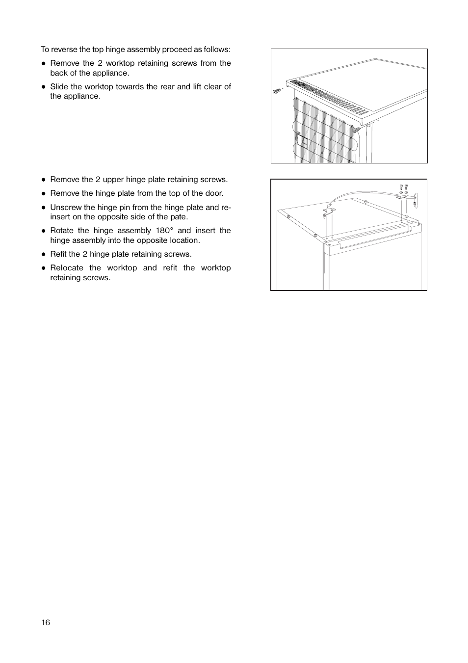 Tricity Bendix TB 59 L User Manual | Page 16 / 20
