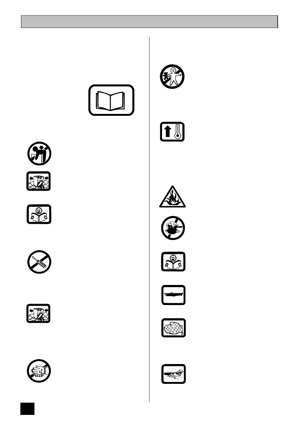 Safety | Tricity Bendix BS 613/2 User Manual | Page 6 / 40