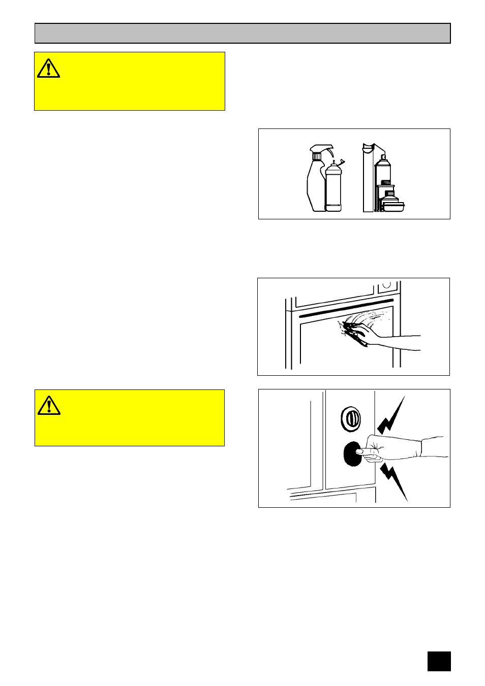 Care and cleaning | Tricity Bendix E 750 User Manual | Page 35 / 56