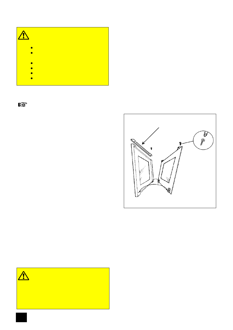 Cleaning the outer and inner door glass panels, Glass | Tricity Bendix E 750 User Manual | Page 36 / 56