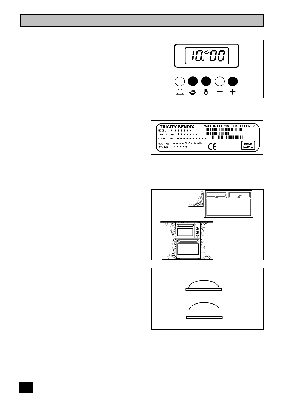 Before using the cooker | Tricity Bendix E 750 User Manual | Page 8 / 56