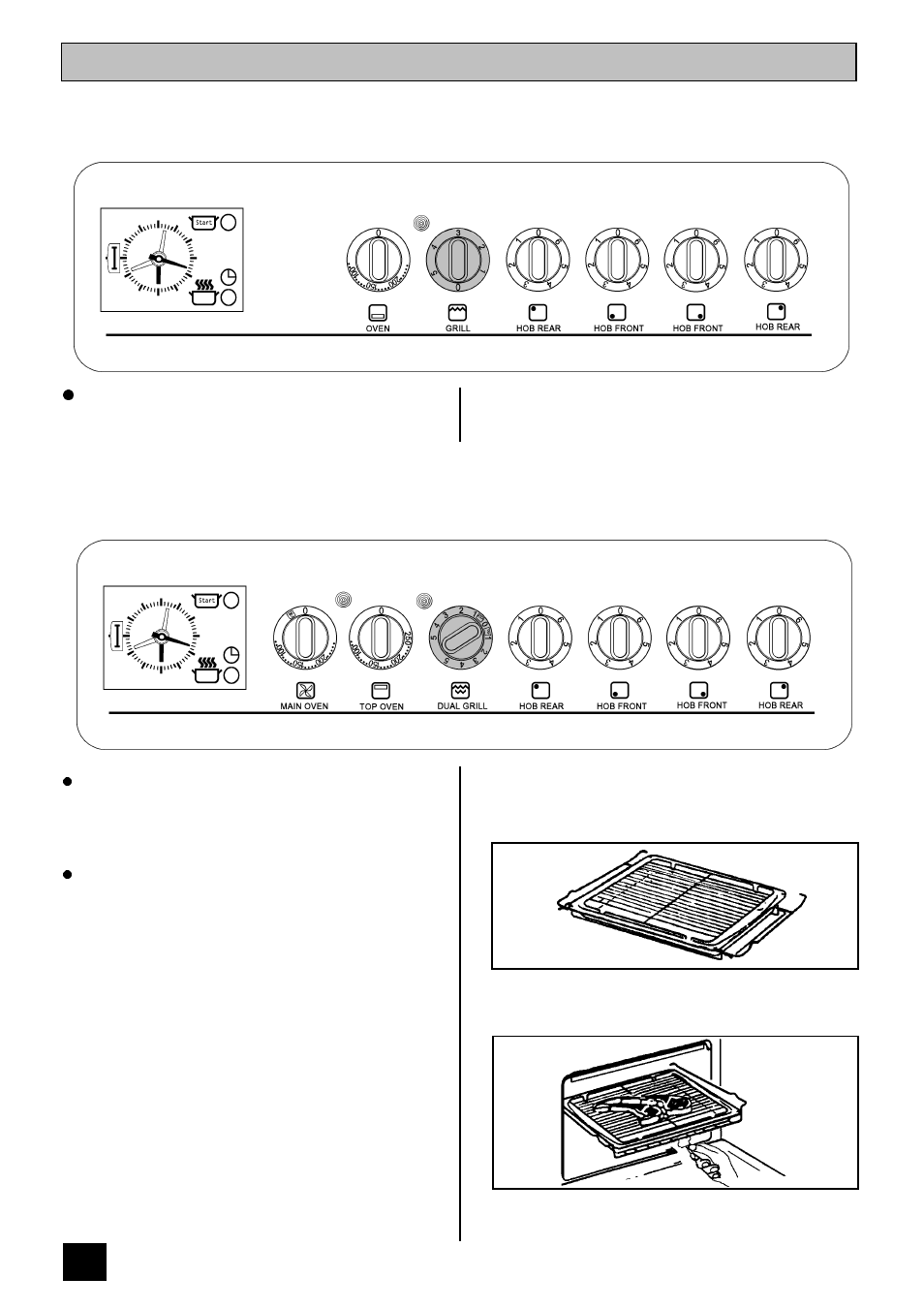 The grill | Tricity Bendix 2560S User Manual | Page 16 / 40