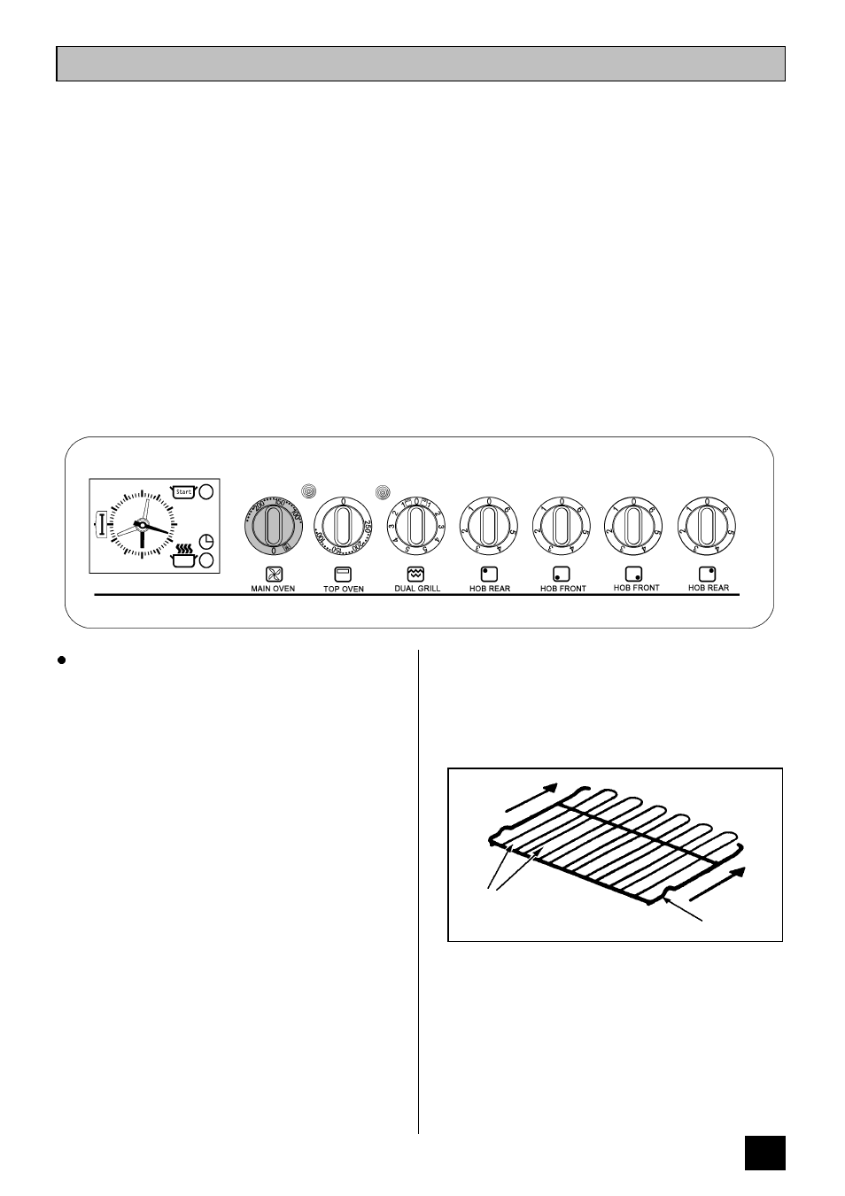 The main fan oven (2590s gourmet only) | Tricity Bendix 2560S User Manual | Page 23 / 40