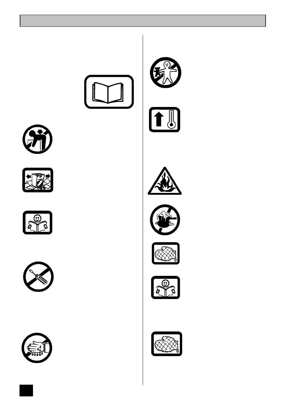 Safety | Tricity Bendix 2560S User Manual | Page 6 / 40