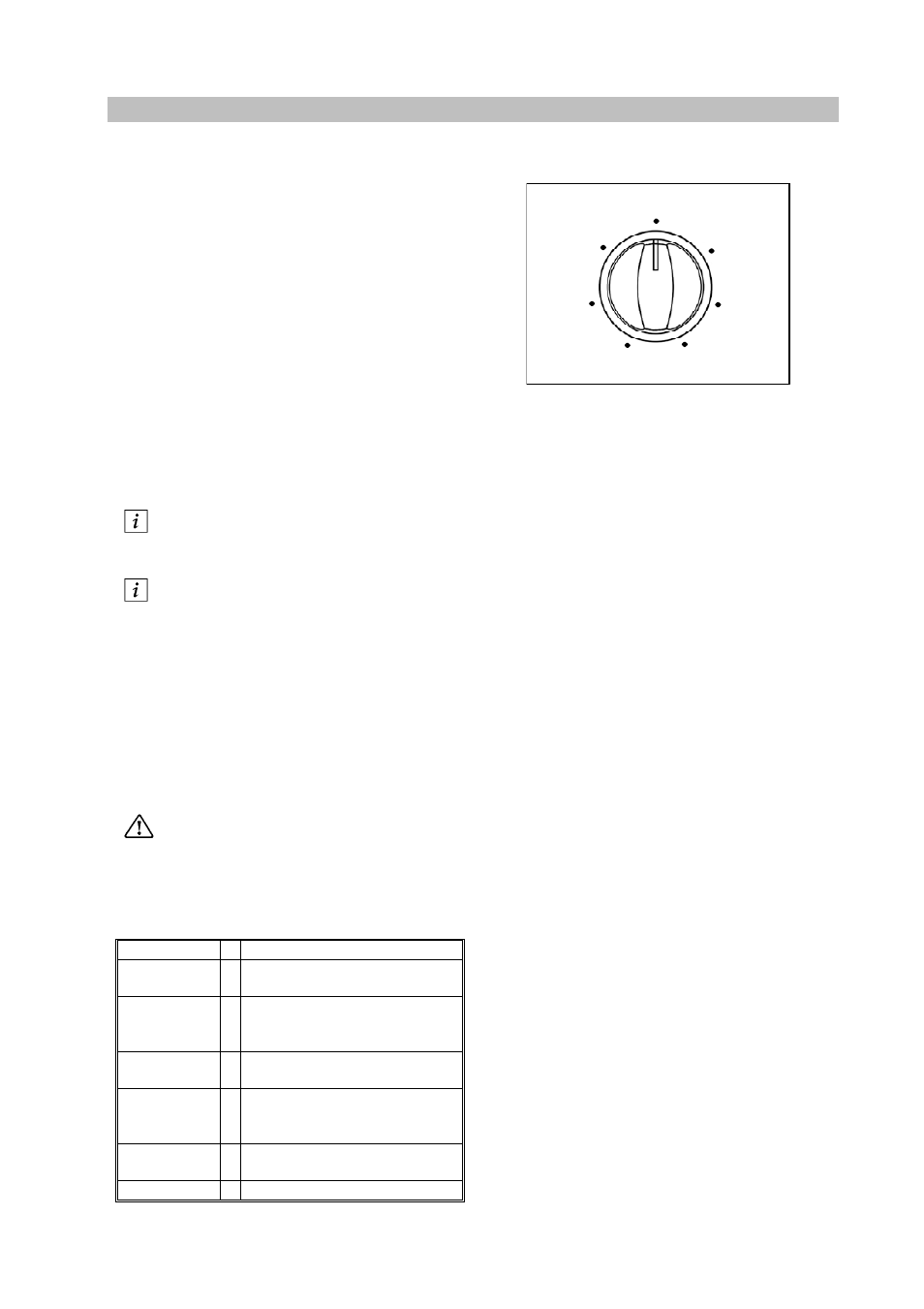 Electric hotplates | Tricity Bendix SE 210 User Manual | Page 6 / 20
