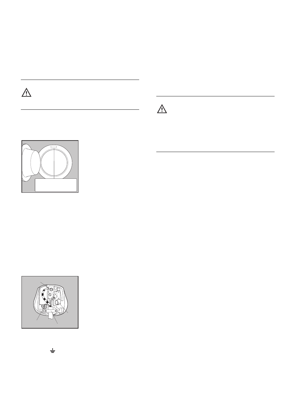 Electrical connection, Permanent connection | Tricity Bendix AW 1253 W User Manual | Page 27 / 28