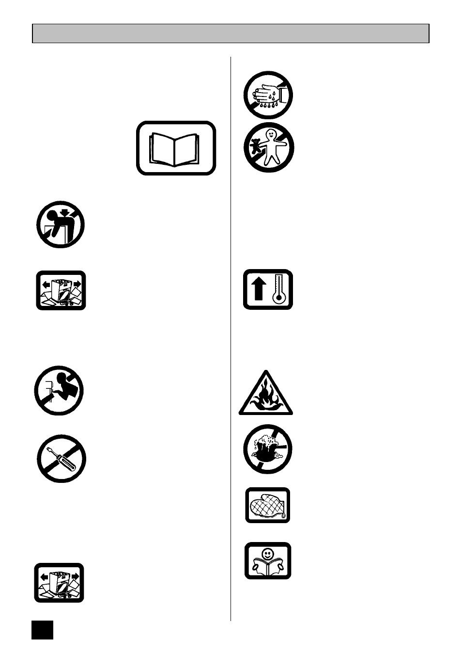 Safety | Tricity Bendix CSIE316 User Manual | Page 6 / 32