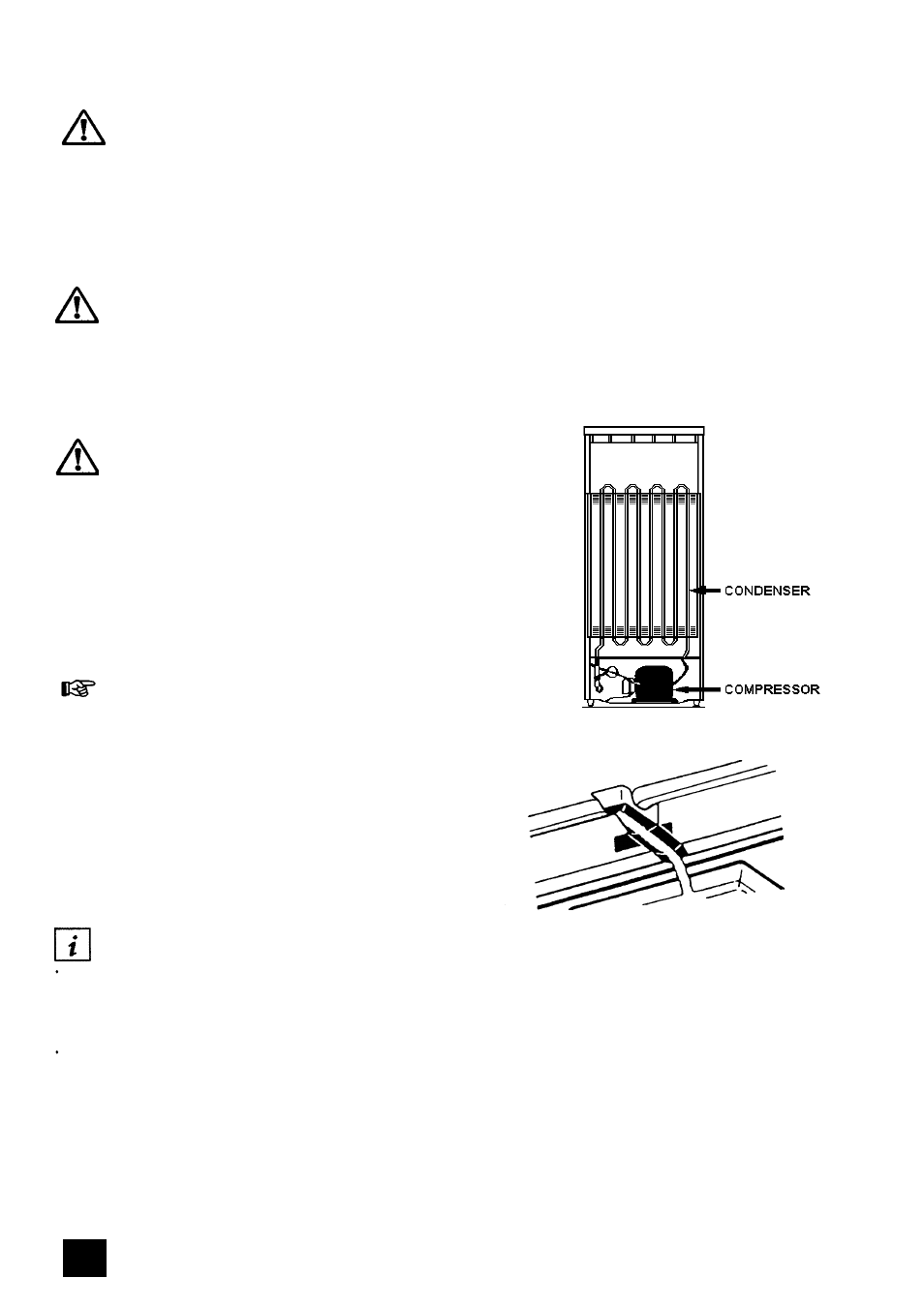 Maintenance and cleaning, Internal cleaning, External cleaning | When the appliance is not in use | Tricity Bendix UF406W User Manual | Page 10 / 24