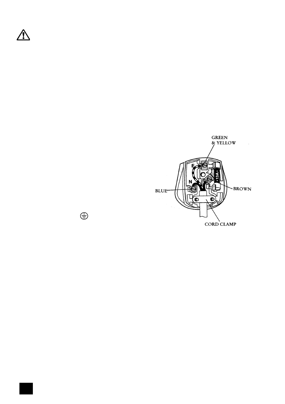 Electrical connections, Electrical requirements | Tricity Bendix UF406W User Manual | Page 16 / 24