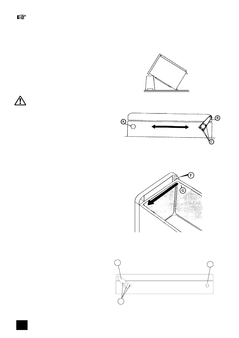 Door reversal | Tricity Bendix UF406W User Manual | Page 18 / 24
