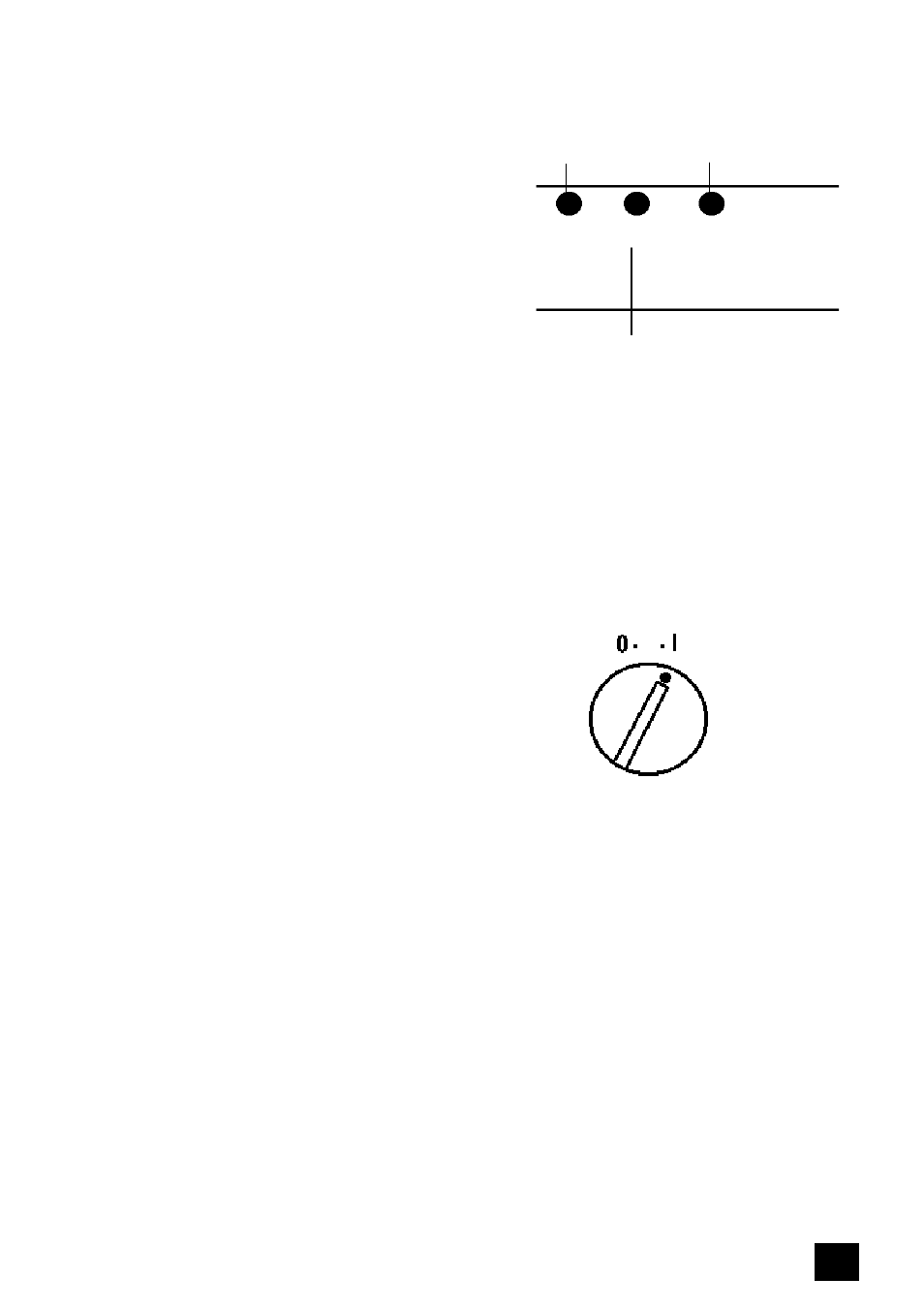 Indicator lights, Fast freeze facility | Tricity Bendix UF406W User Manual | Page 7 / 24