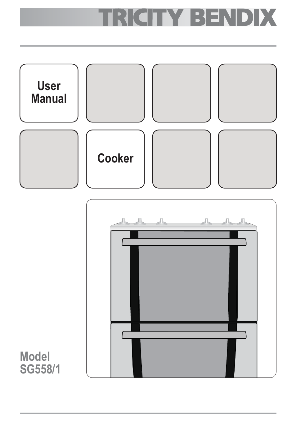 Tricity Bendix U30395 SG558/1 User Manual | 40 pages