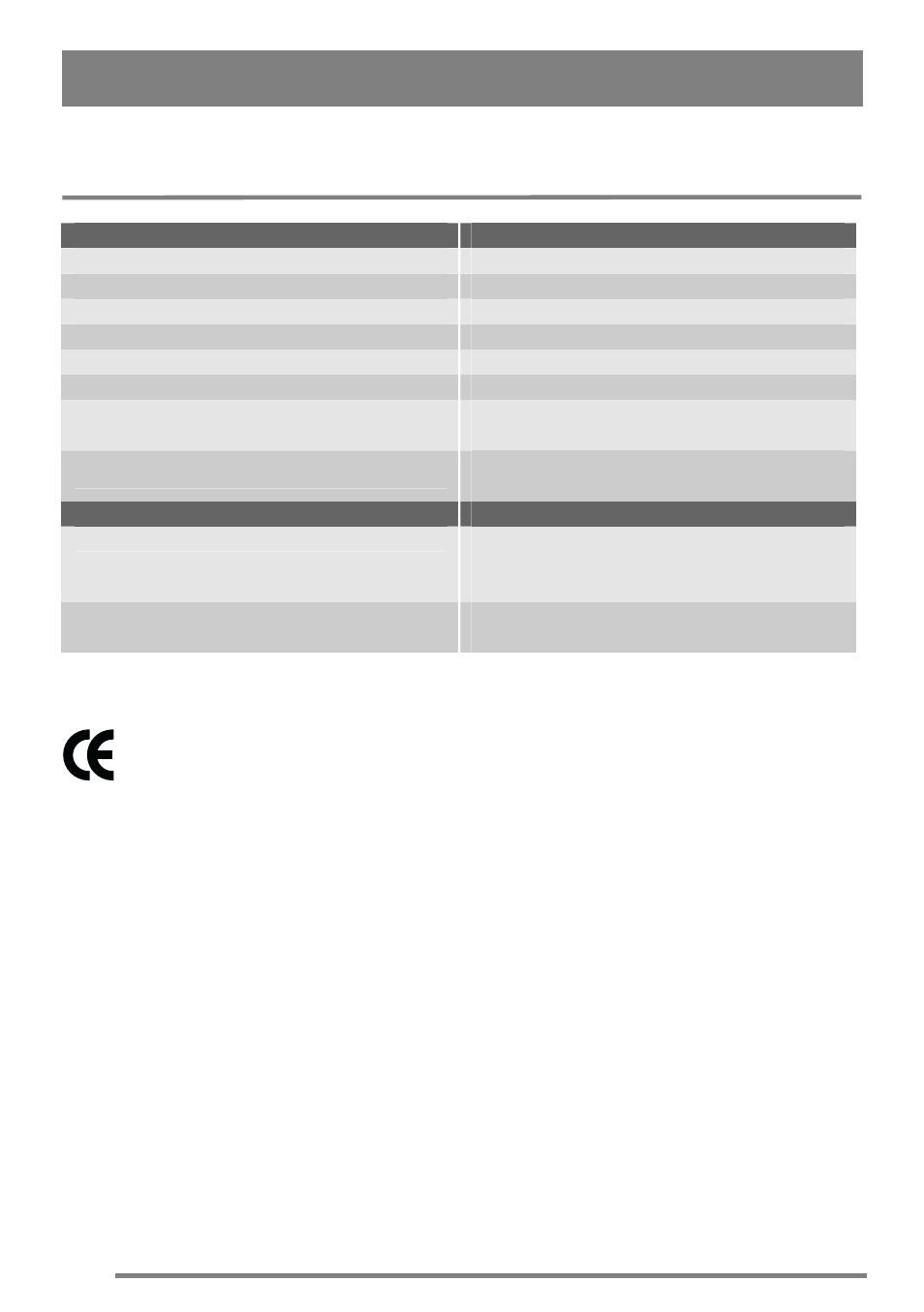 Technical data | Tricity Bendix U30395 SG558/1 User Manual | Page 30 / 40