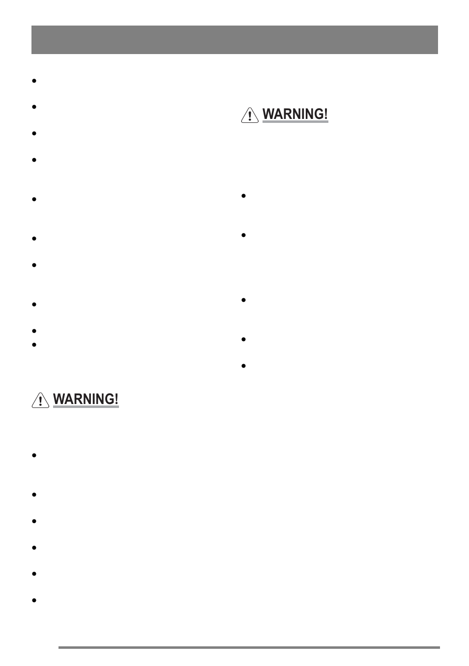 Cleaning and maintenance, Warning | Tricity Bendix U30395 SG558/1 User Manual | Page 4 / 40