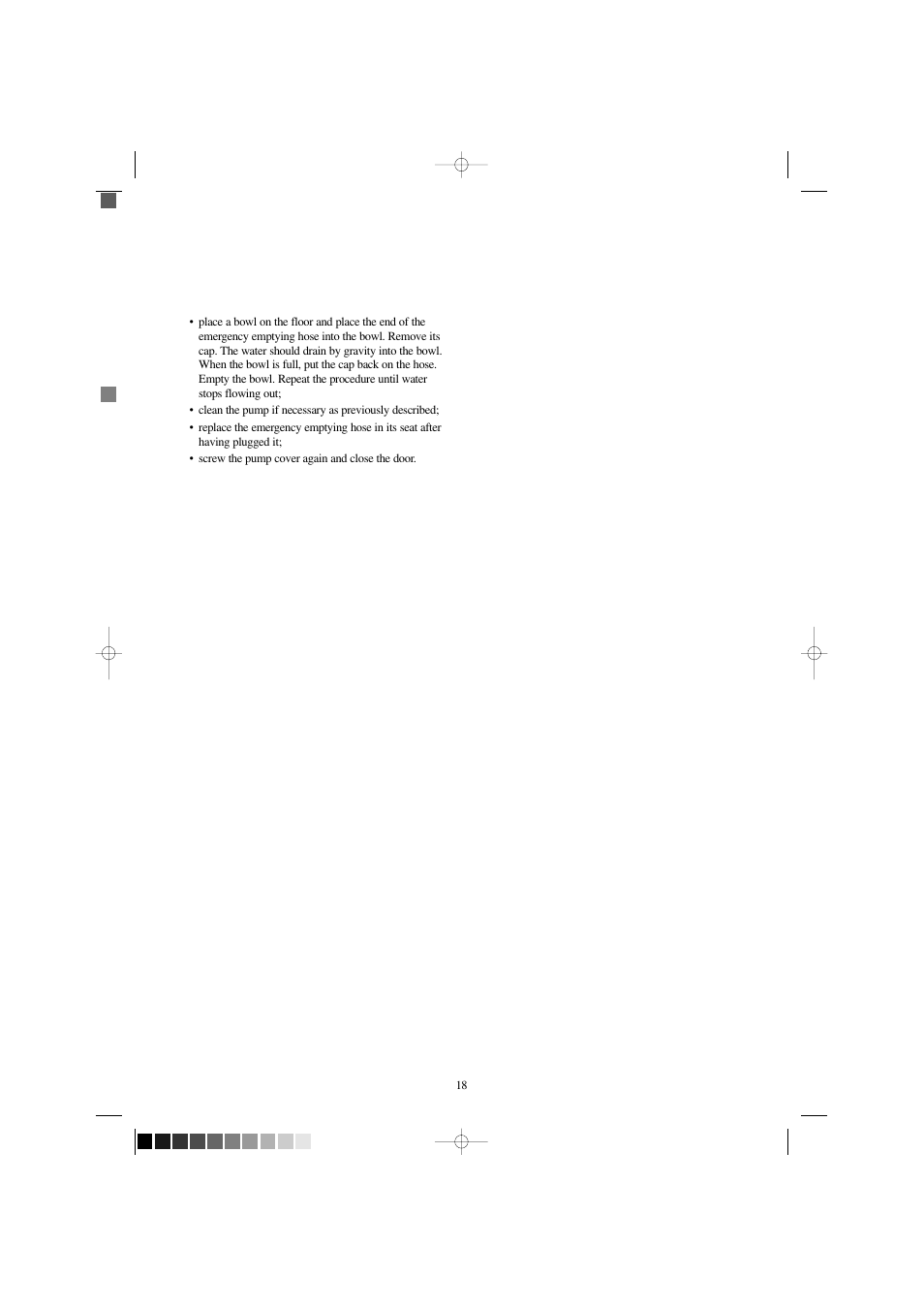 Tricity Bendix BIW 123 W User Manual | Page 18 / 27