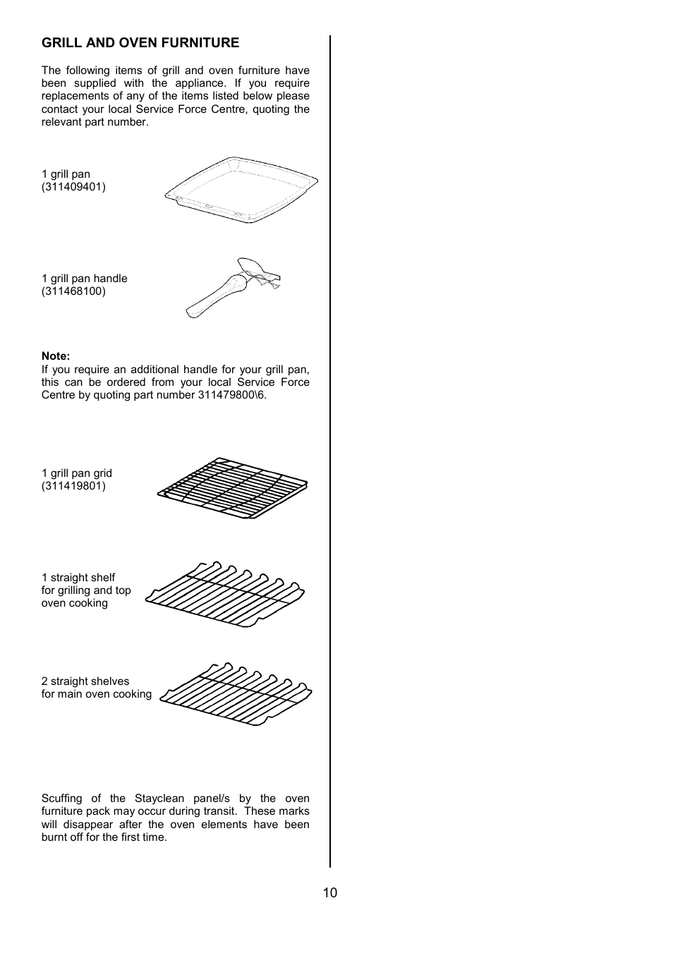 Tricity Bendix SE454 User Manual | Page 10 / 36