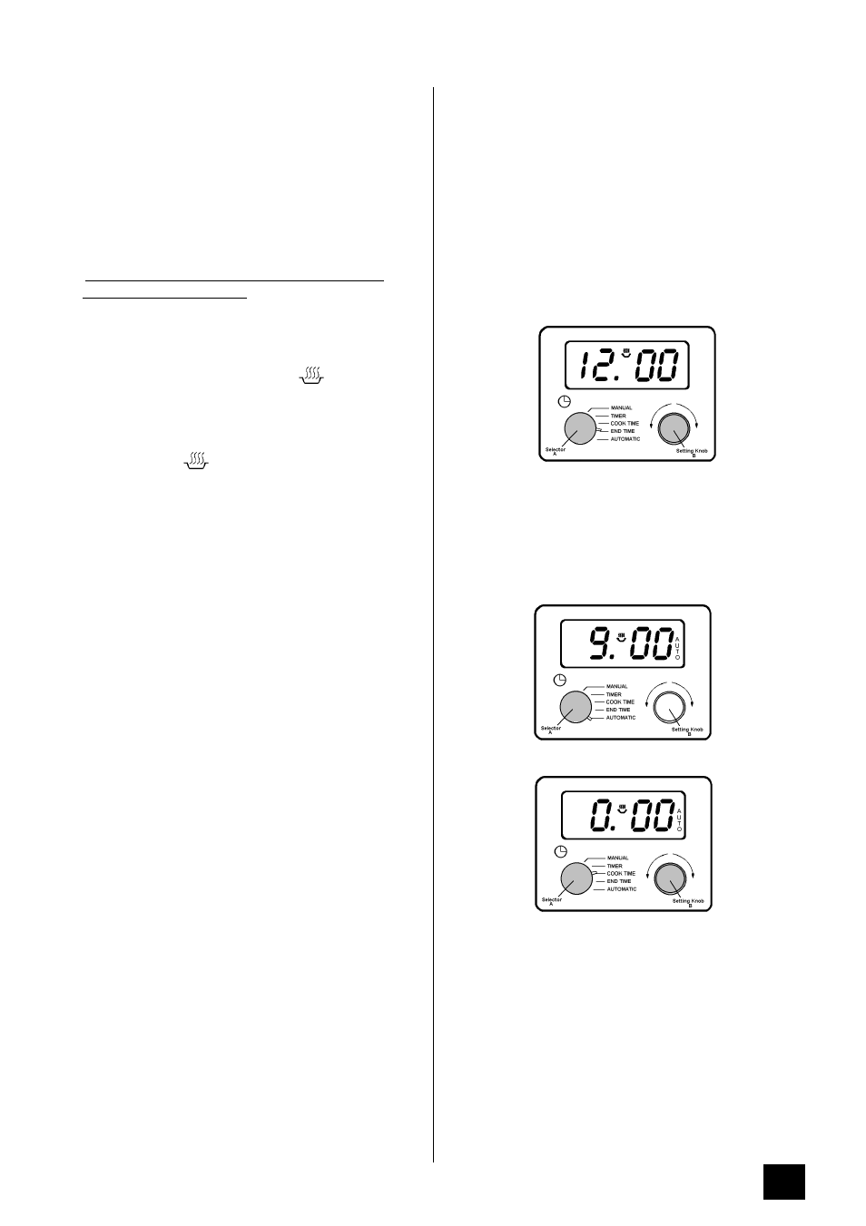 Tricity Bendix BS 611/BS 621 User Manual | Page 21 / 48