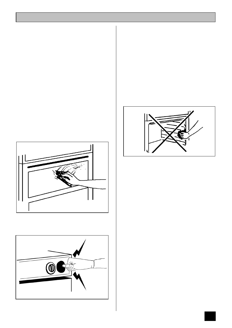 Care and cleaning | Tricity Bendix BS 611/BS 621 User Manual | Page 35 / 48