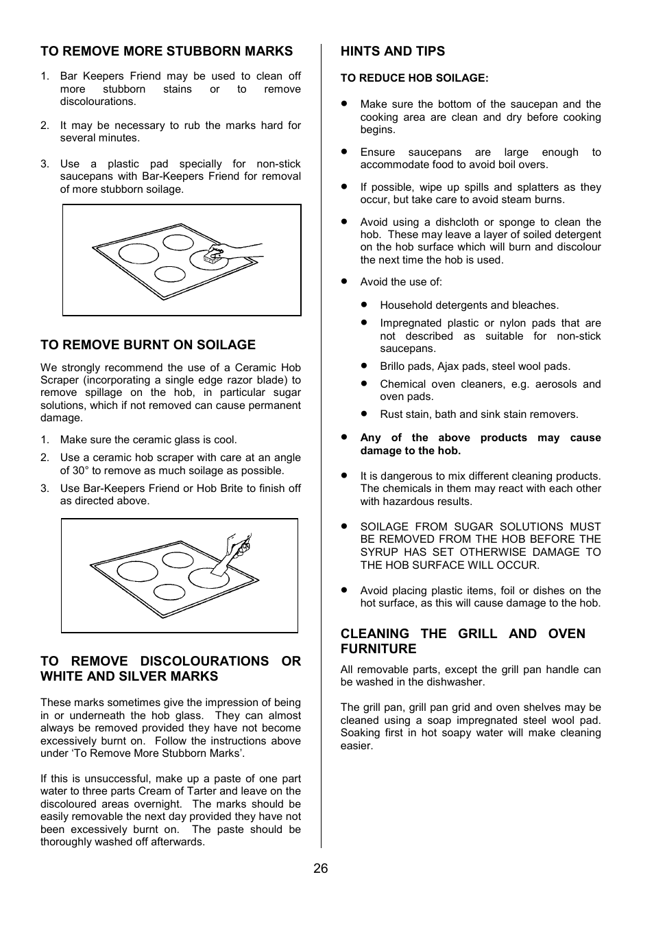 Tricity Bendix SIE514 User Manual | Page 26 / 32