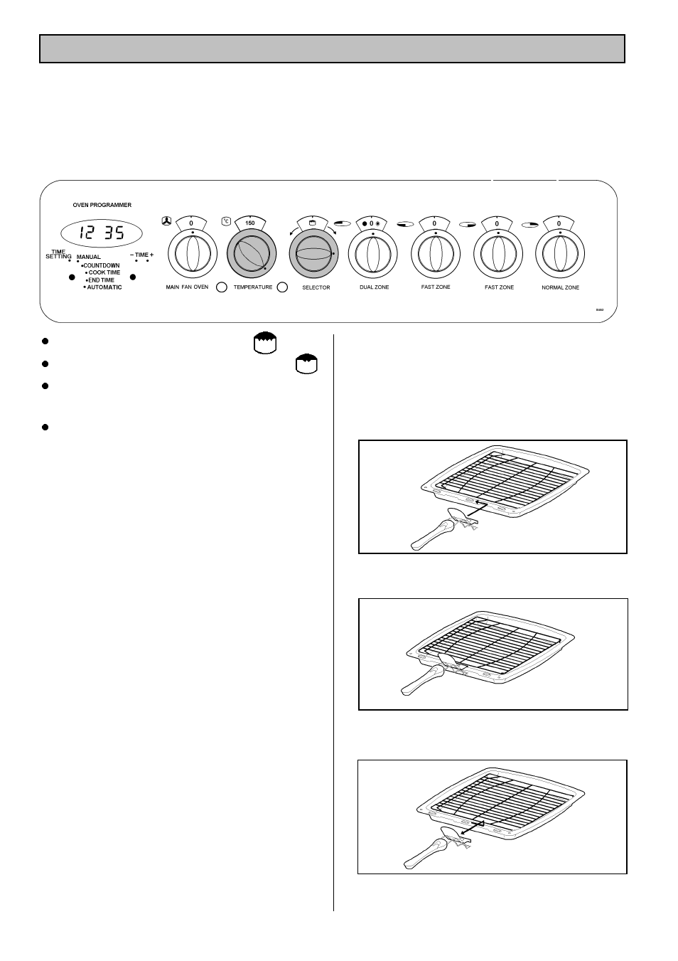 The dual grill | Tricity Bendix SI 453 User Manual | Page 15 / 36