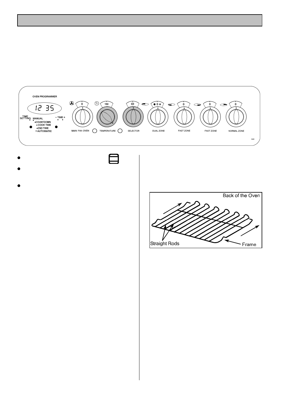 The top oven | Tricity Bendix SI 453 User Manual | Page 17 / 36