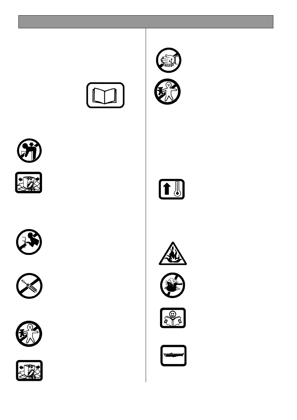 Safety | Tricity Bendix SIE 225 User Manual | Page 6 / 24