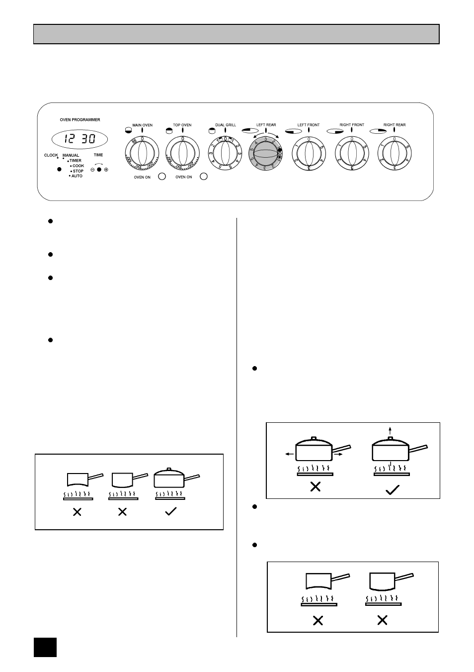 The ceramic hob | Tricity Bendix SIE 530 User Manual | Page 14 / 36