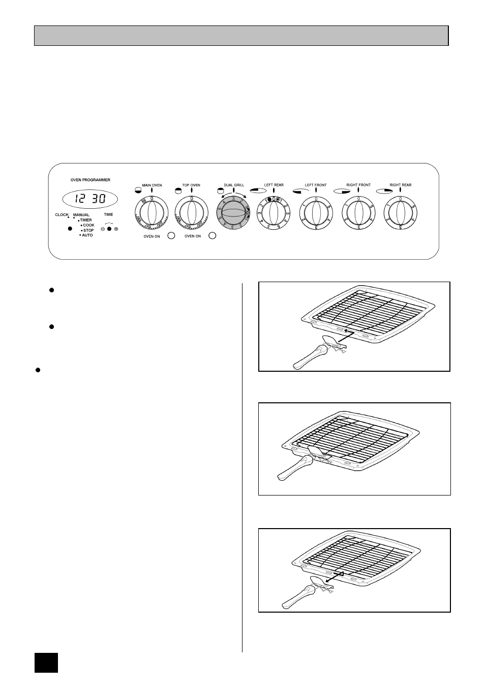 The grill | Tricity Bendix SIE 530 User Manual | Page 16 / 36