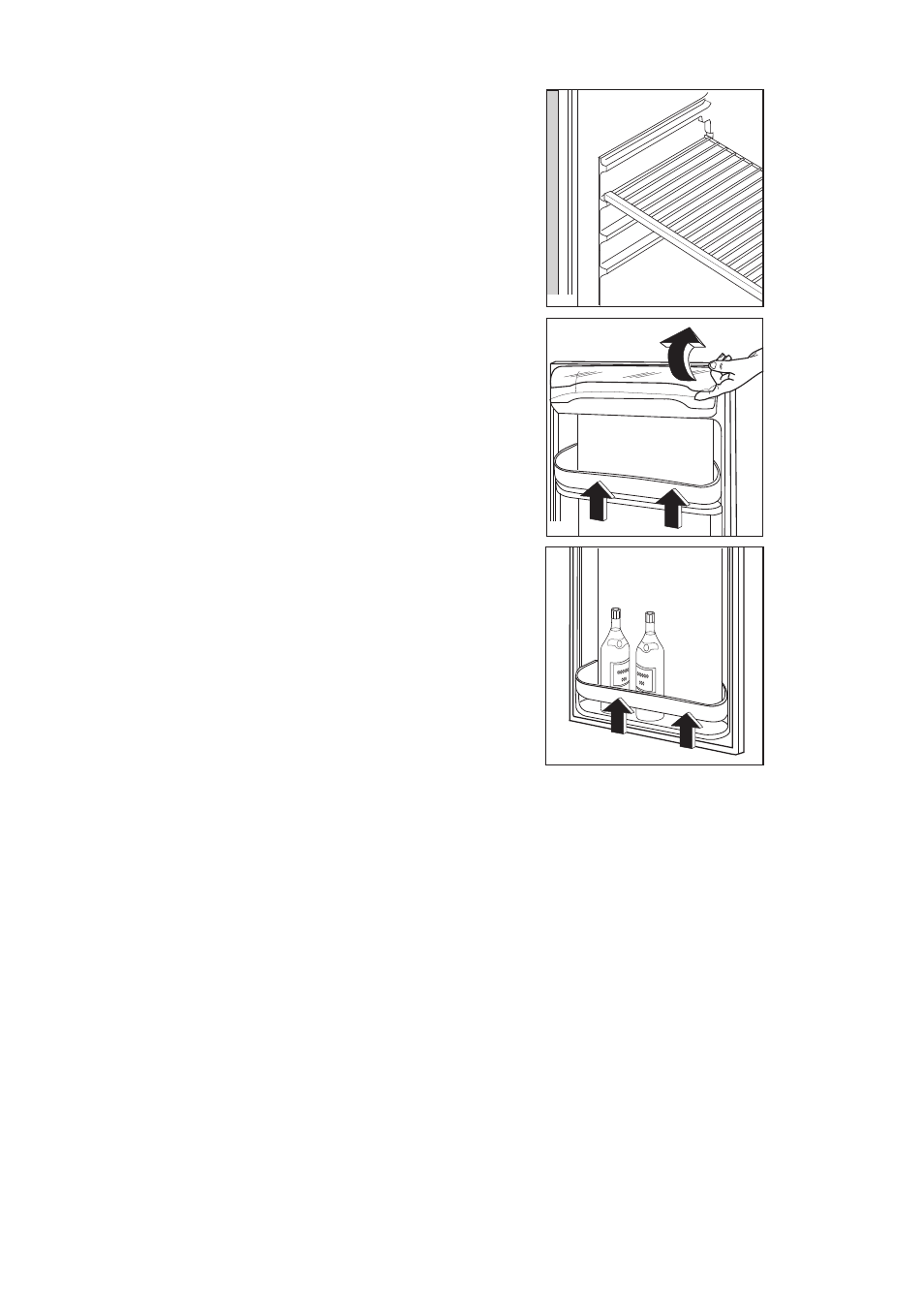 Movable shelves | Tricity Bendix ECD 807-W User Manual | Page 7 / 20