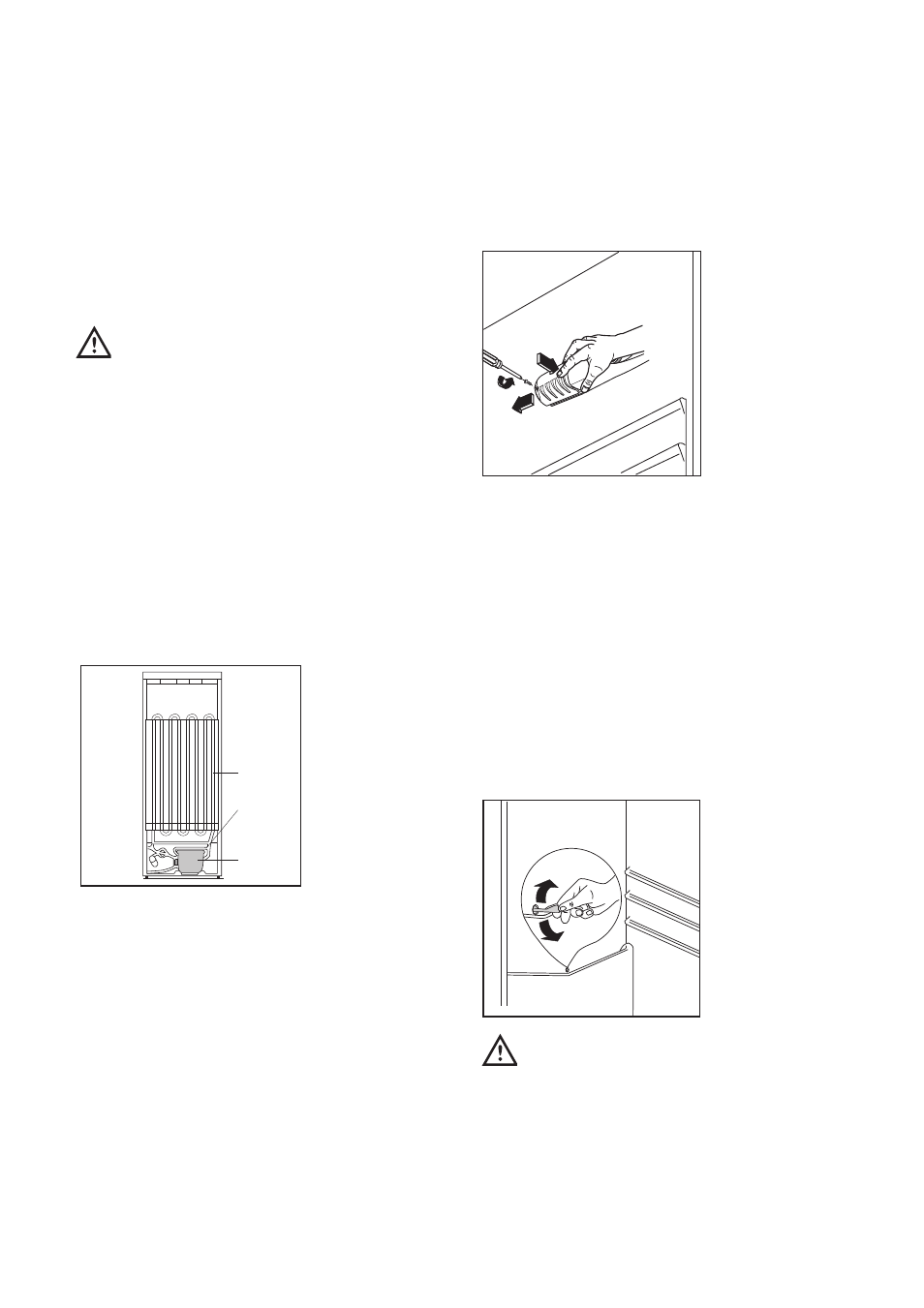 Maintenance and cleaning, Defrosting, External cleaning | Internal cleaning, When the appliance is not in use, Changing the light bulb | Tricity Bendix ECD 807-W User Manual | Page 9 / 20