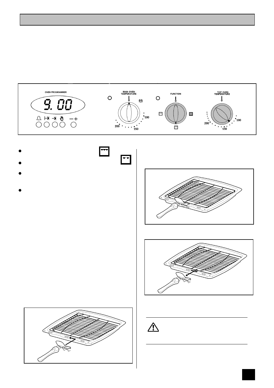 The dual grill | Tricity Bendix TBD903 User Manual | Page 19 / 40