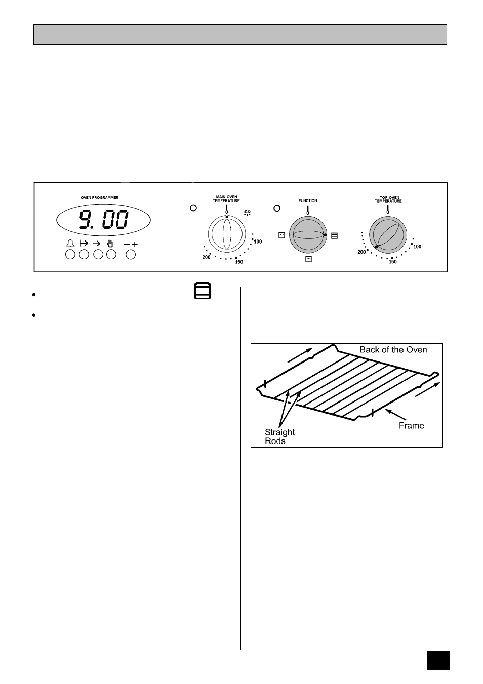 The top oven | Tricity Bendix TBD903 User Manual | Page 21 / 40