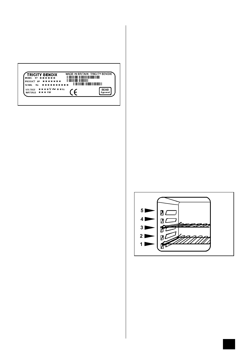 Tricity Bendix BD 921/2 User Manual | Page 15 / 52