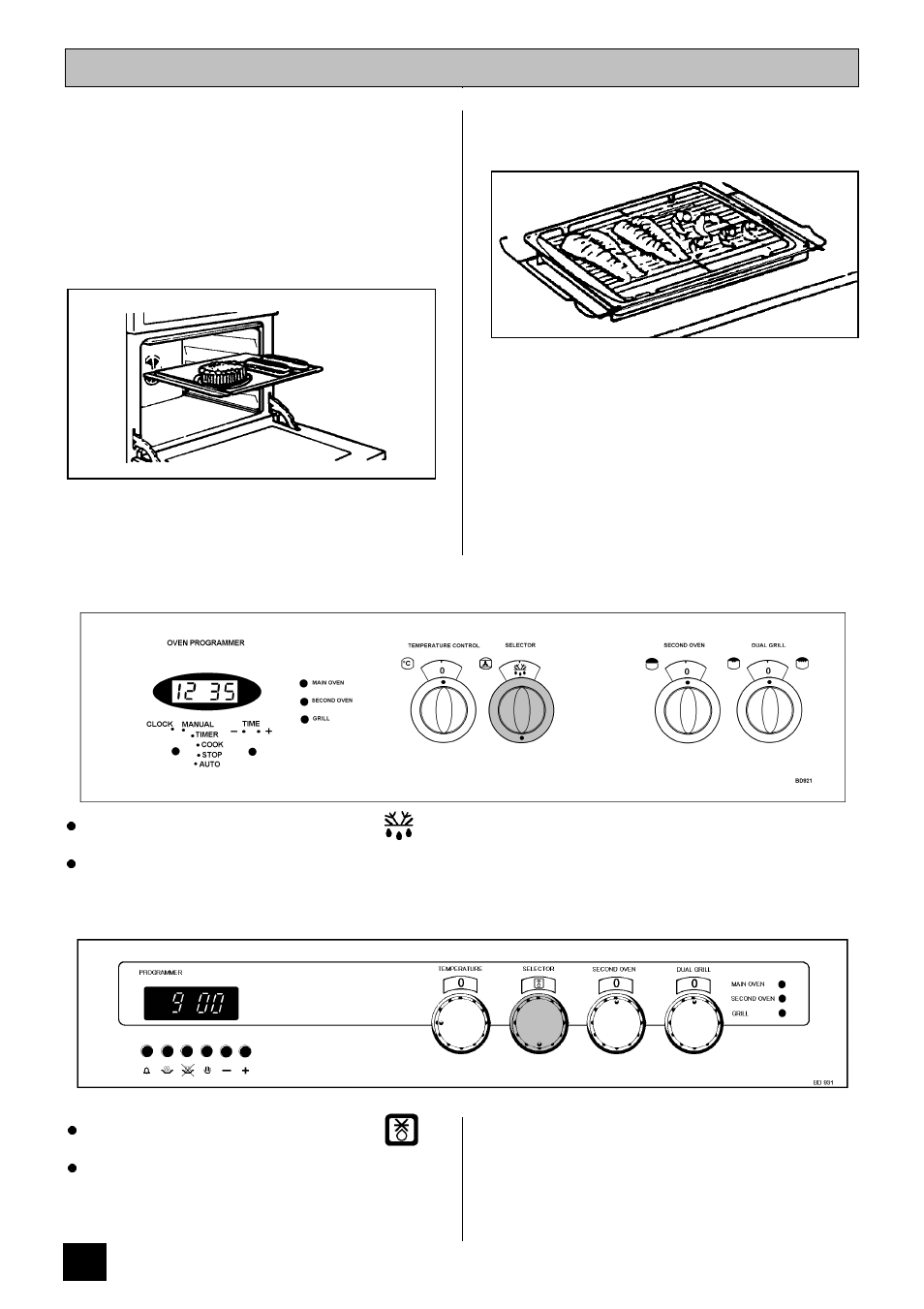 Defrost feature | Tricity Bendix BD 921/2 User Manual | Page 24 / 52