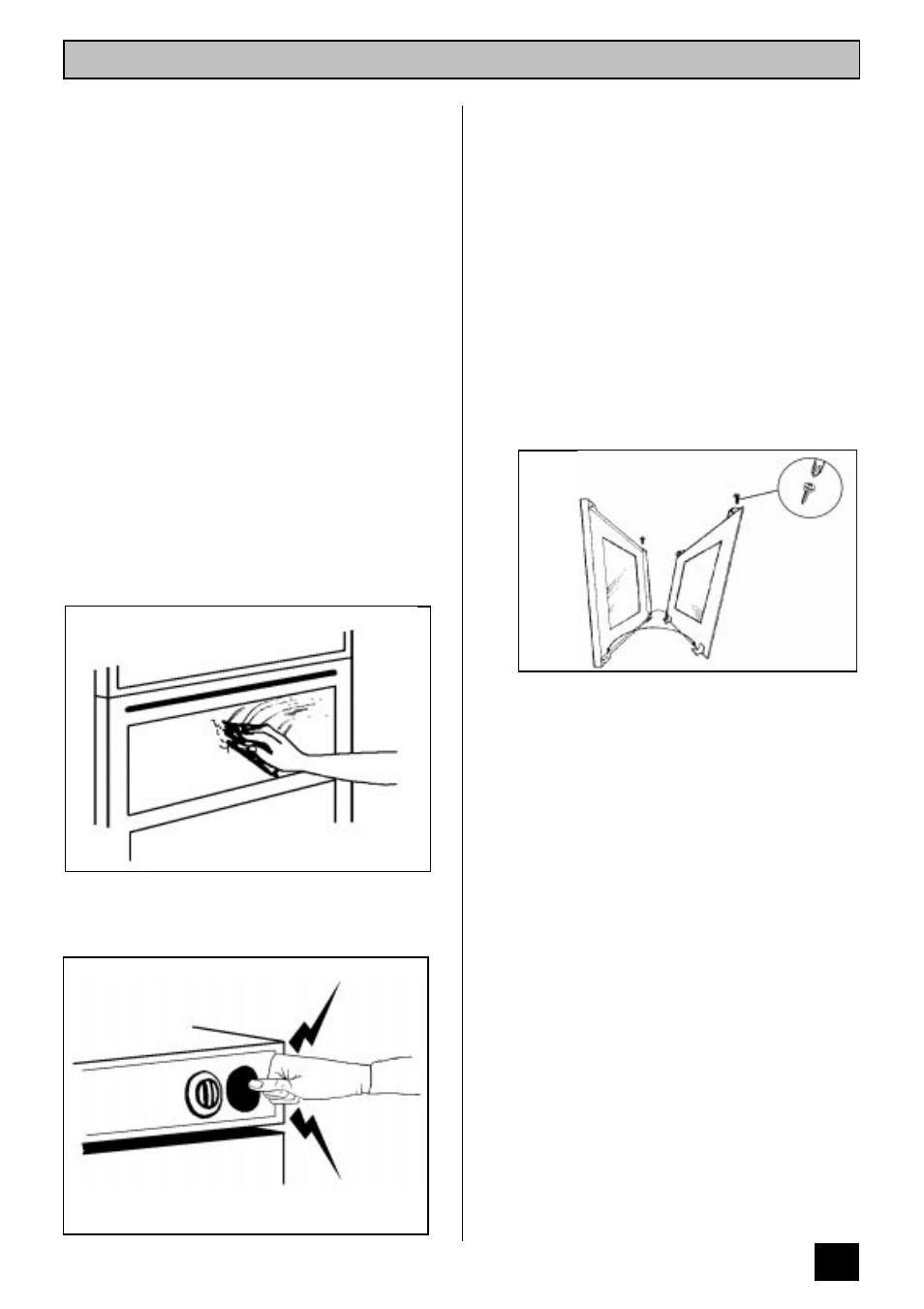 Care and cleaning | Tricity Bendix BD 921/2 User Manual | Page 43 / 52