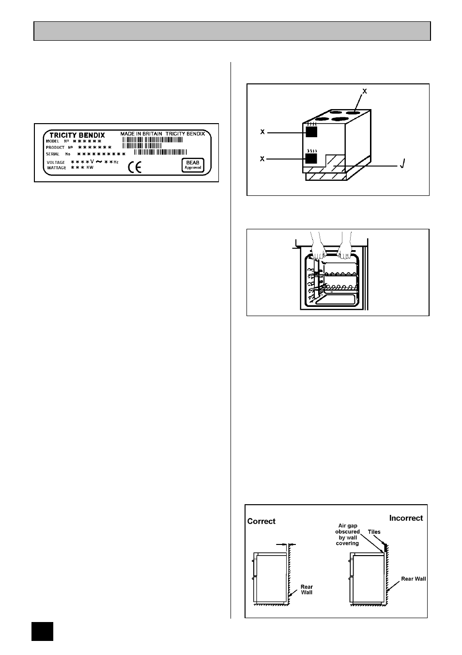 Introduction | Tricity Bendix RE60 SS User Manual | Page 8 / 36