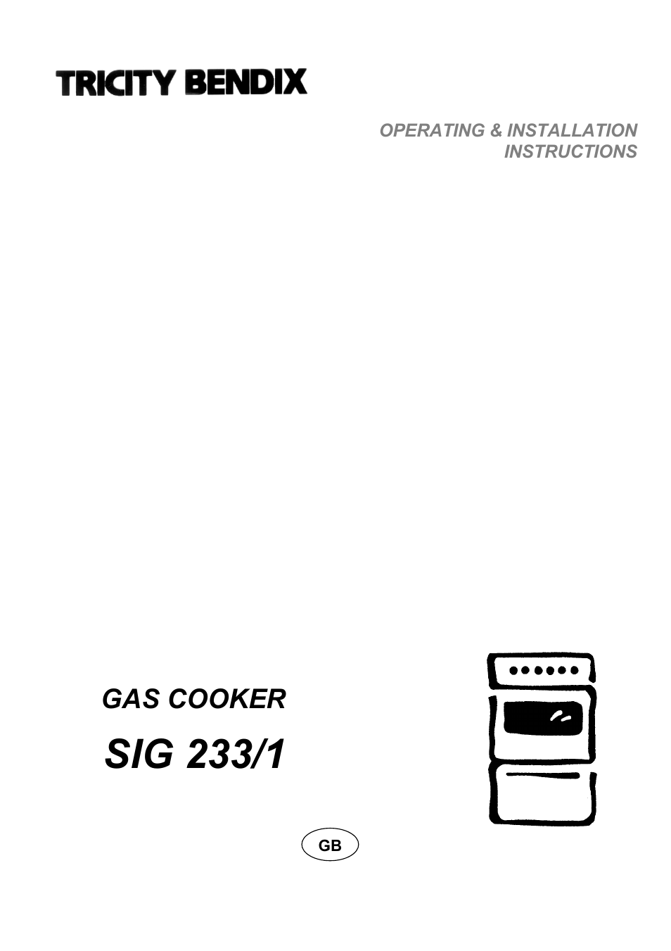 Tricity Bendix SIG 233/1 User Manual | 28 pages