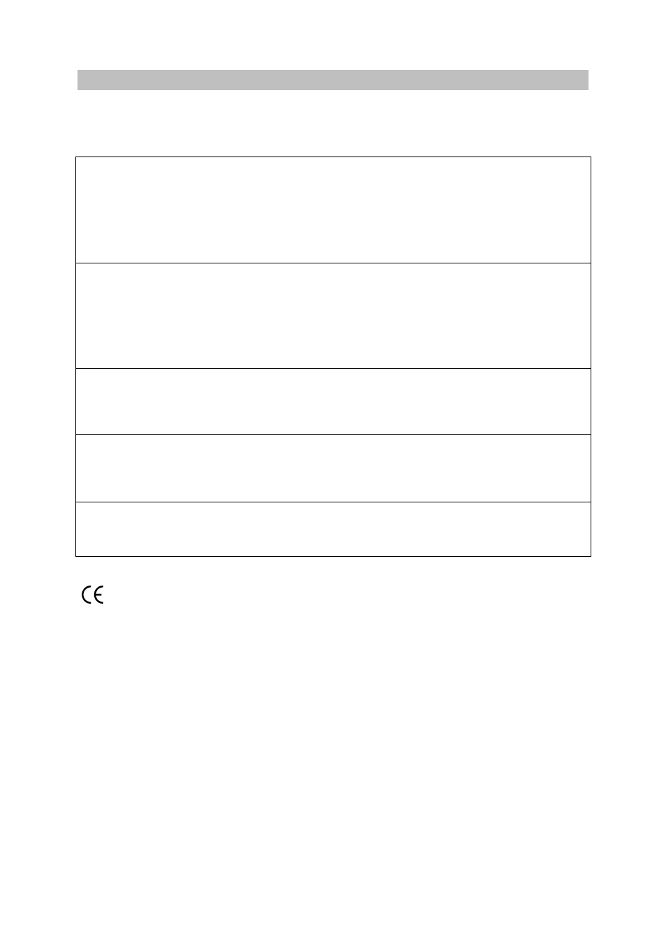 Instructions for the installer, Technical features | Tricity Bendix SIG 233/1 User Manual | Page 18 / 28