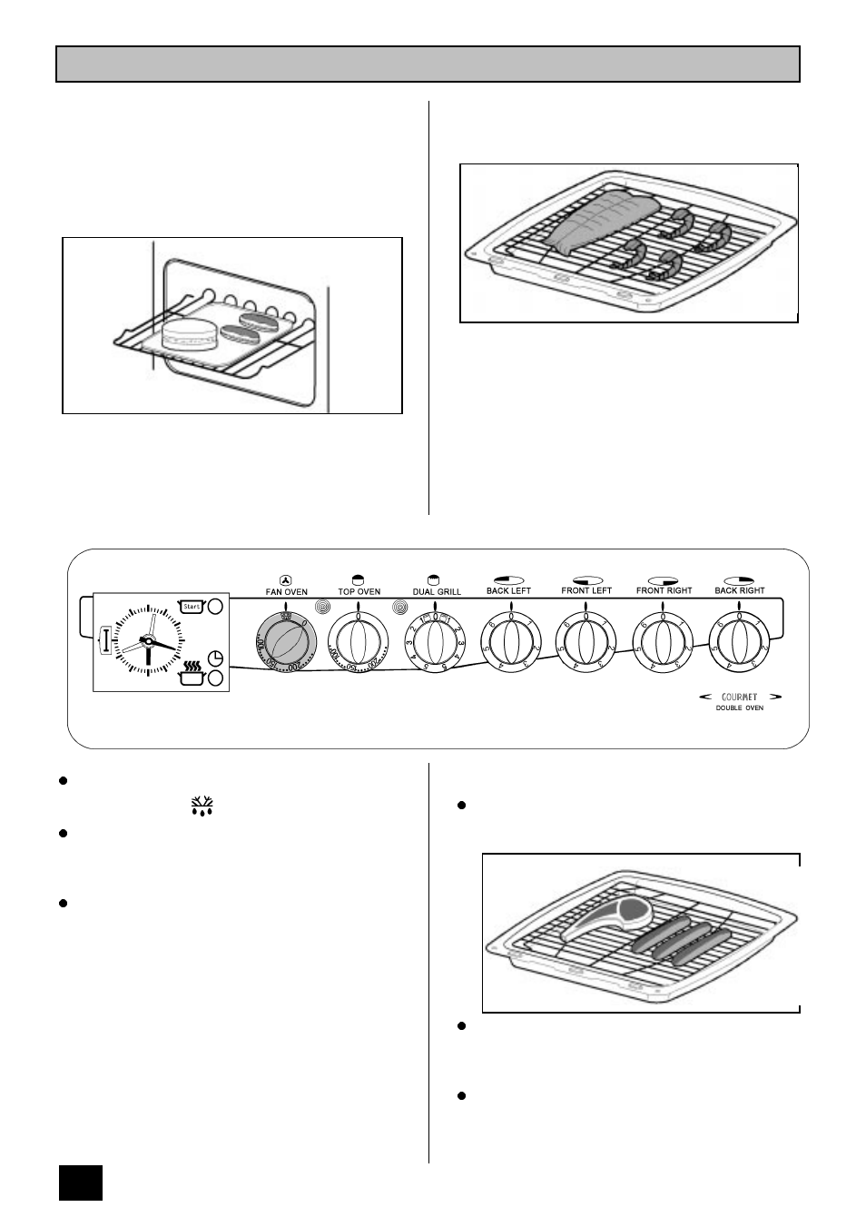 Defrost feature (csb4431 gourmet only) | Tricity Bendix CSB4431 User Manual | Page 26 / 36