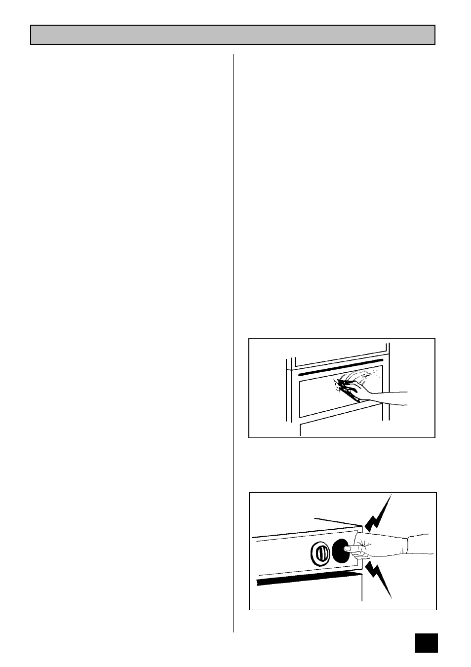 Care and cleaning | Tricity Bendix CSB4431 User Manual | Page 27 / 36