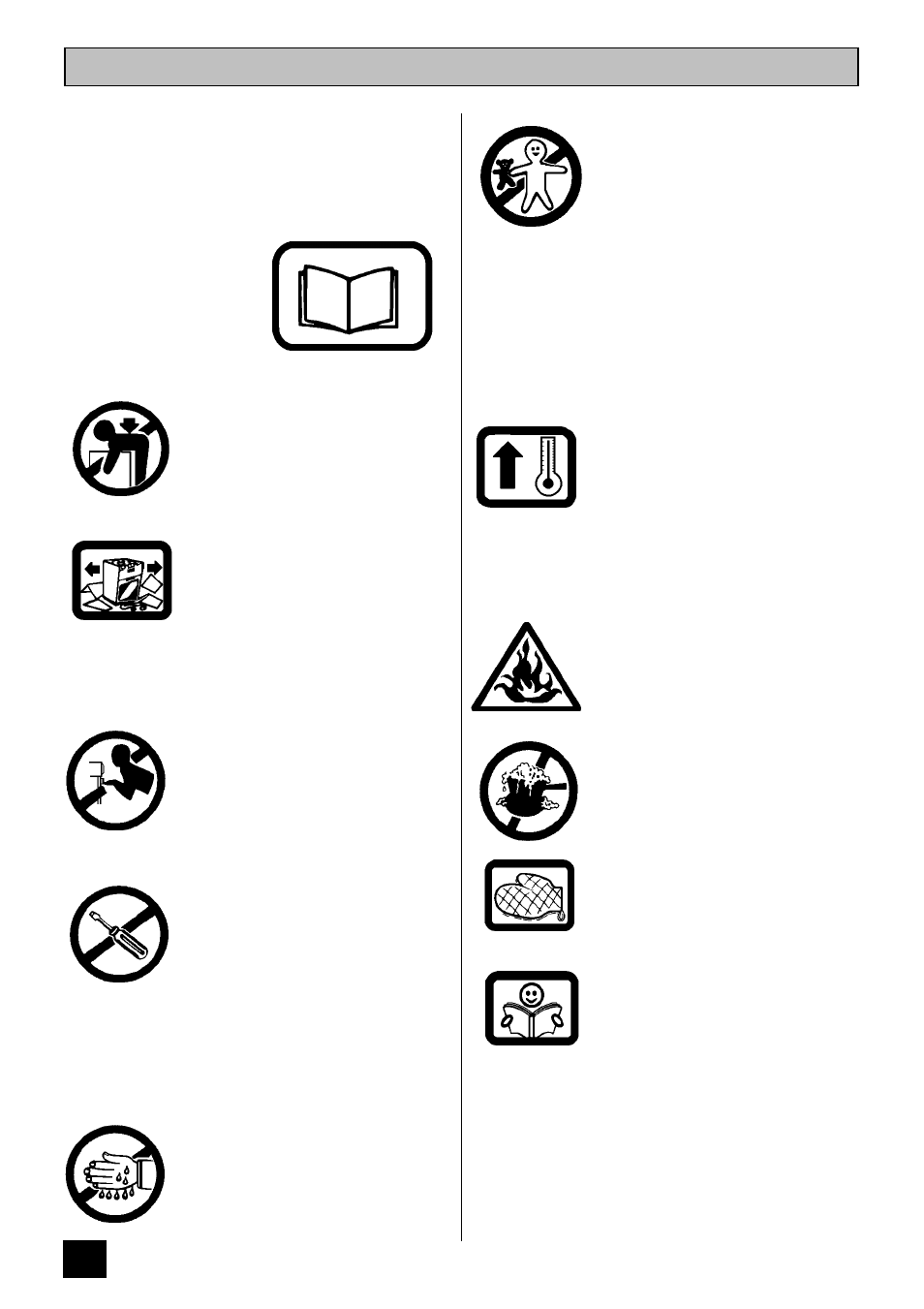 Safety | Tricity Bendix CSB4431 User Manual | Page 6 / 36