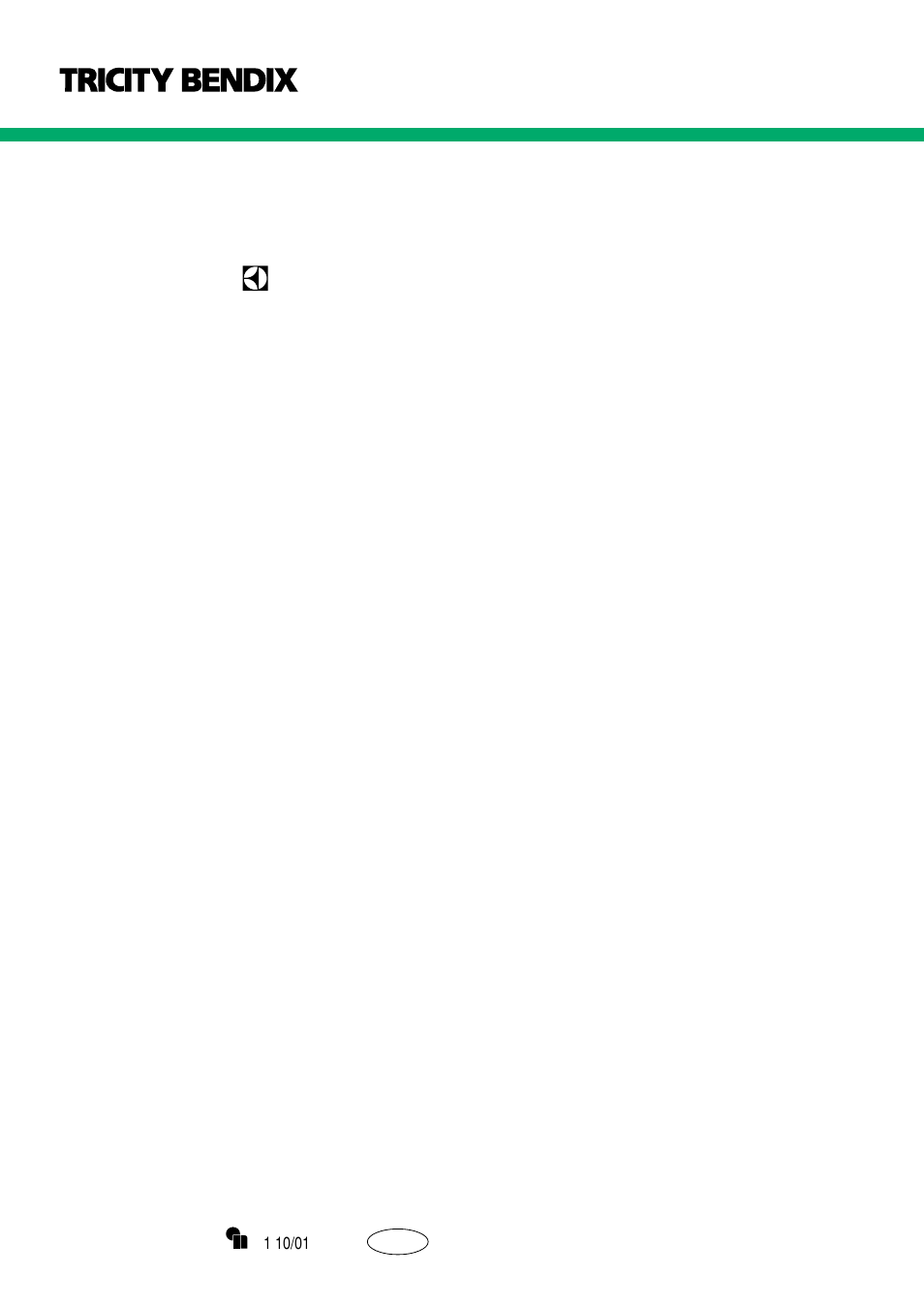 Tricity Bendix TBDW 41 User Manual | Page 20 / 20