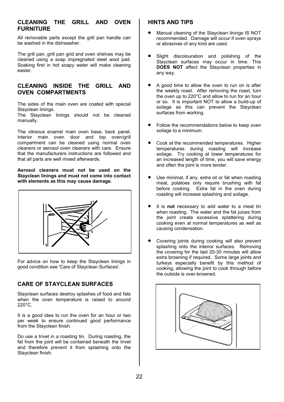 Tricity Bendix SIE056 User Manual | Page 22 / 28