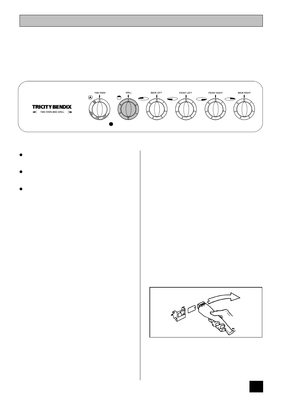 The grill | Tricity Bendix CSI 3302 User Manual | Page 13 / 28