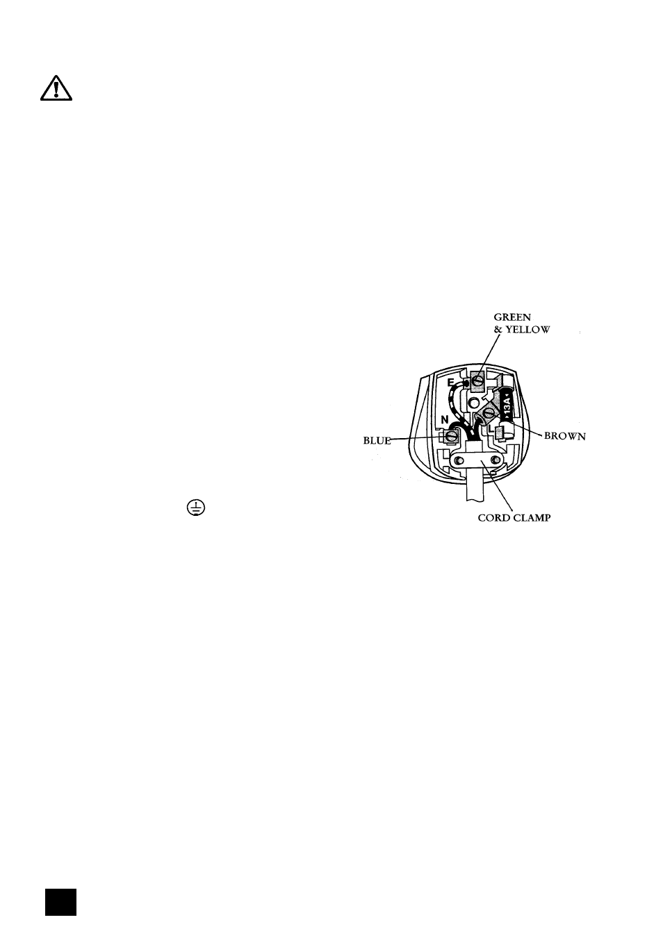 Electrical connections, Electrical requirements | Tricity Bendix FD106W User Manual | Page 18 / 24