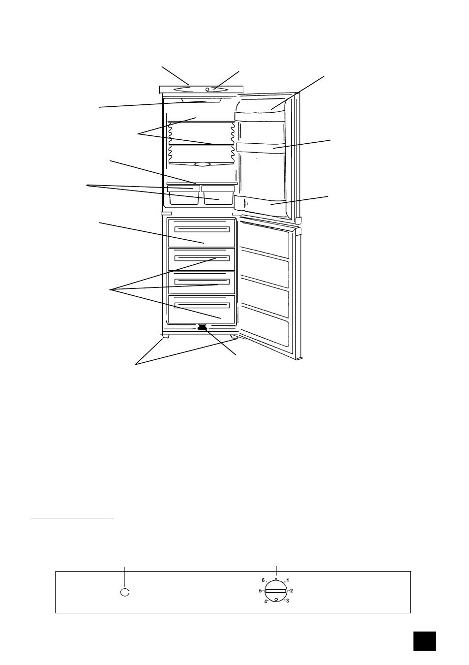 Description of the appliance, Control panel, Pack contents | Tricity Bendix FD106W User Manual | Page 5 / 24