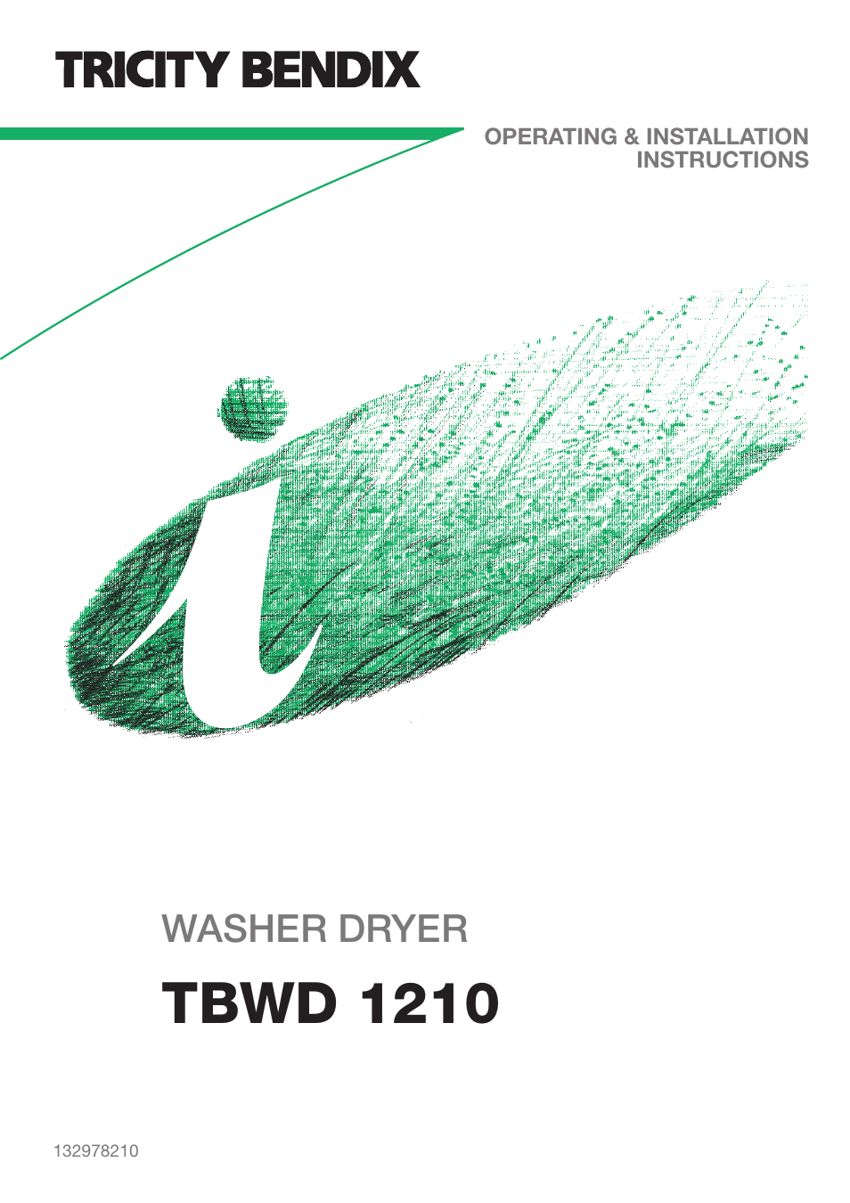 Tricity Bendix TBWD 1210 User Manual | 32 pages