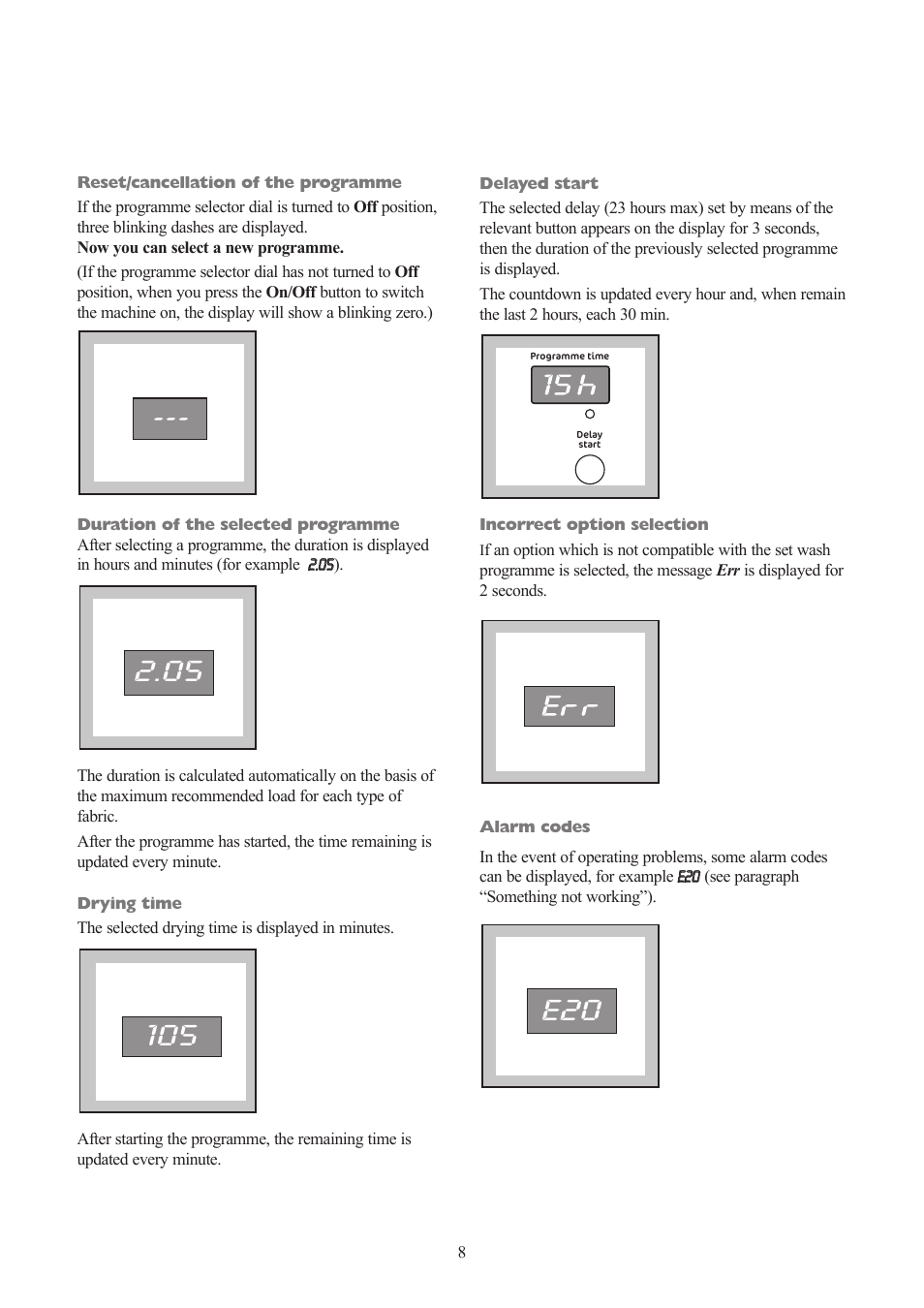 Tricity Bendix TBWD 1210 User Manual | Page 8 / 32