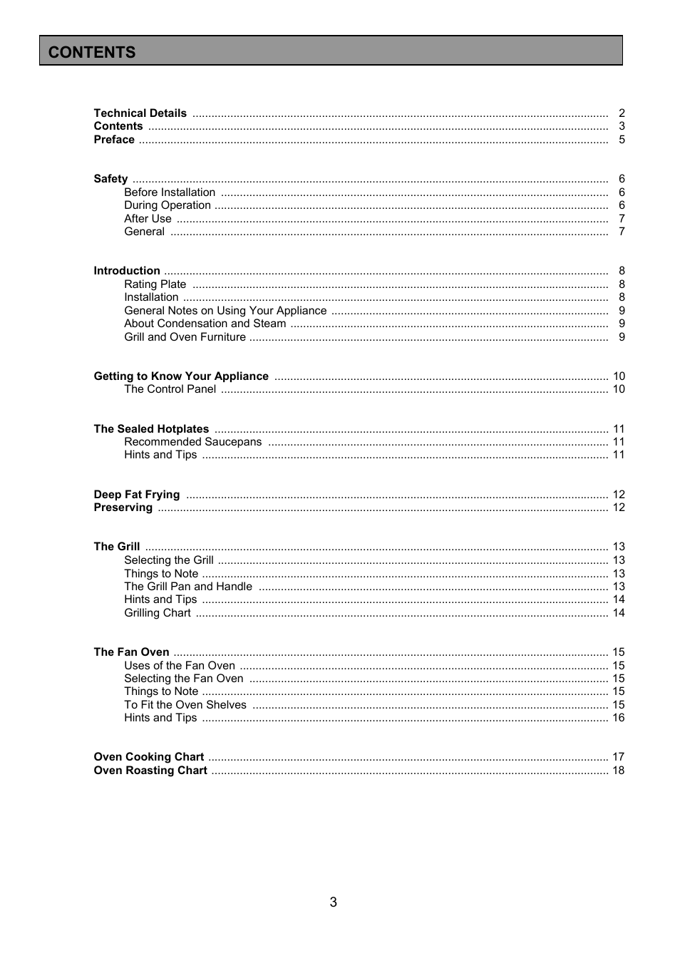 Tricity Bendix SIE 252 User Manual | Page 3 / 28